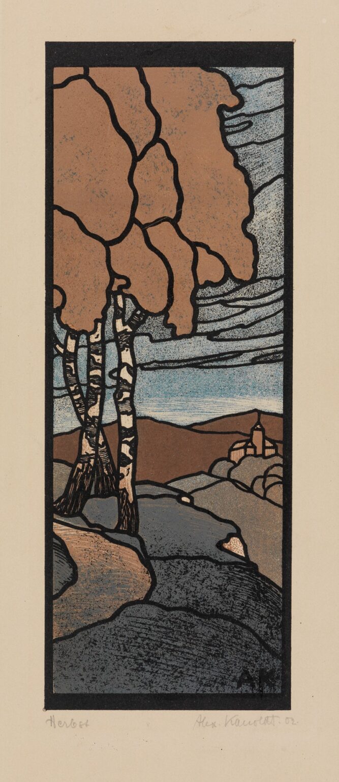 Herfst - Alexander Kanoldt