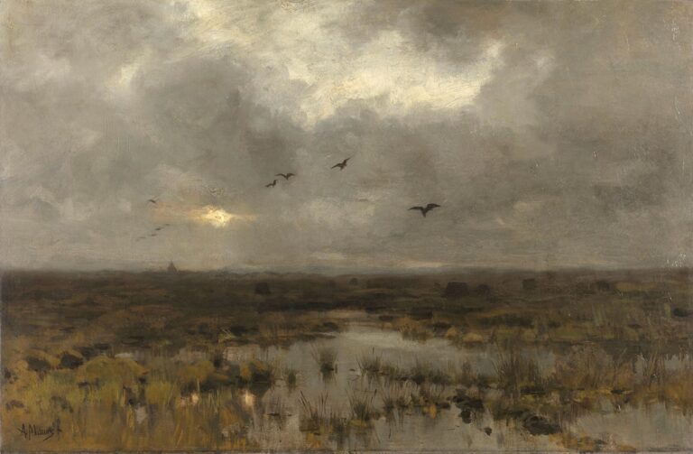 Het moeras - Anton Mauve
