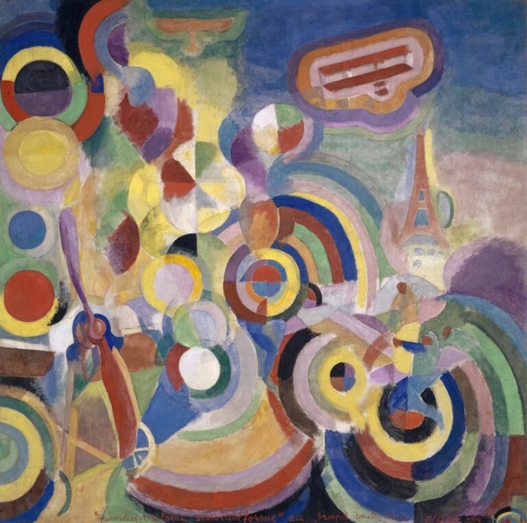 Hommage aan Blériot - Robert Delaunay