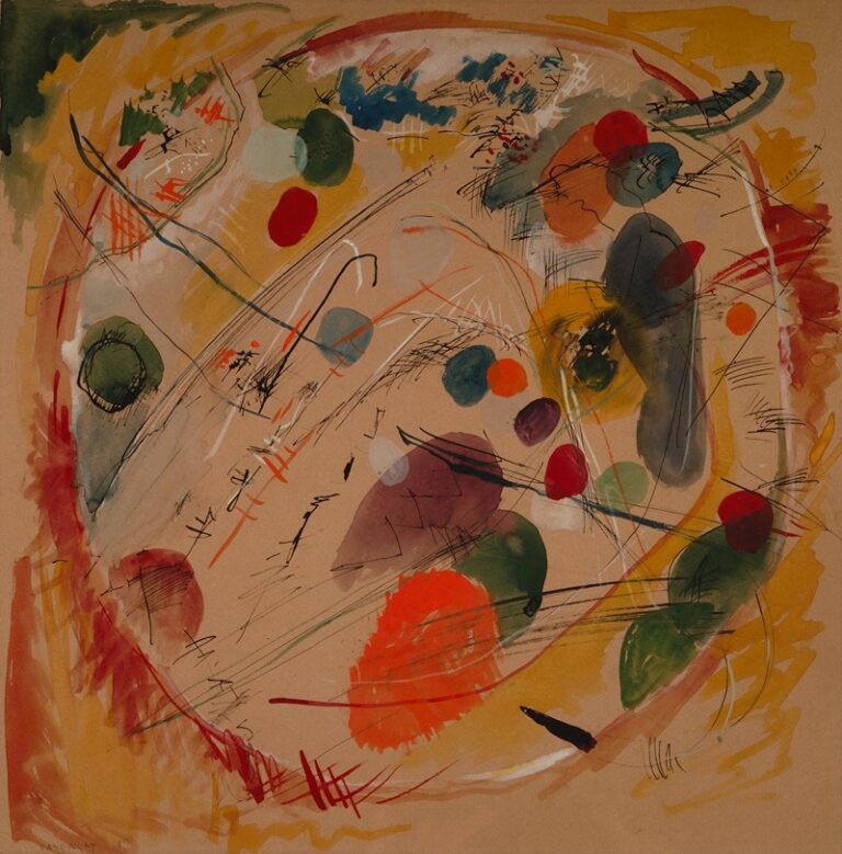 In de cirkel - Wassily Kandinsky
