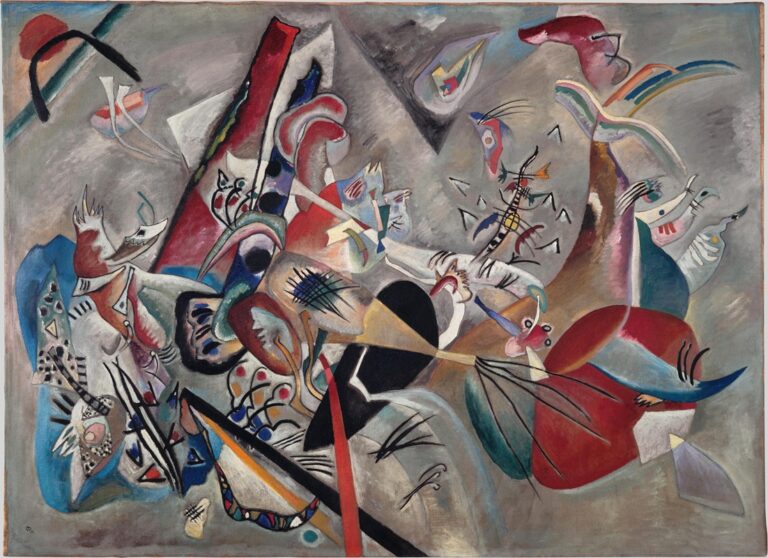 In grijs - Wassily Kandinsky