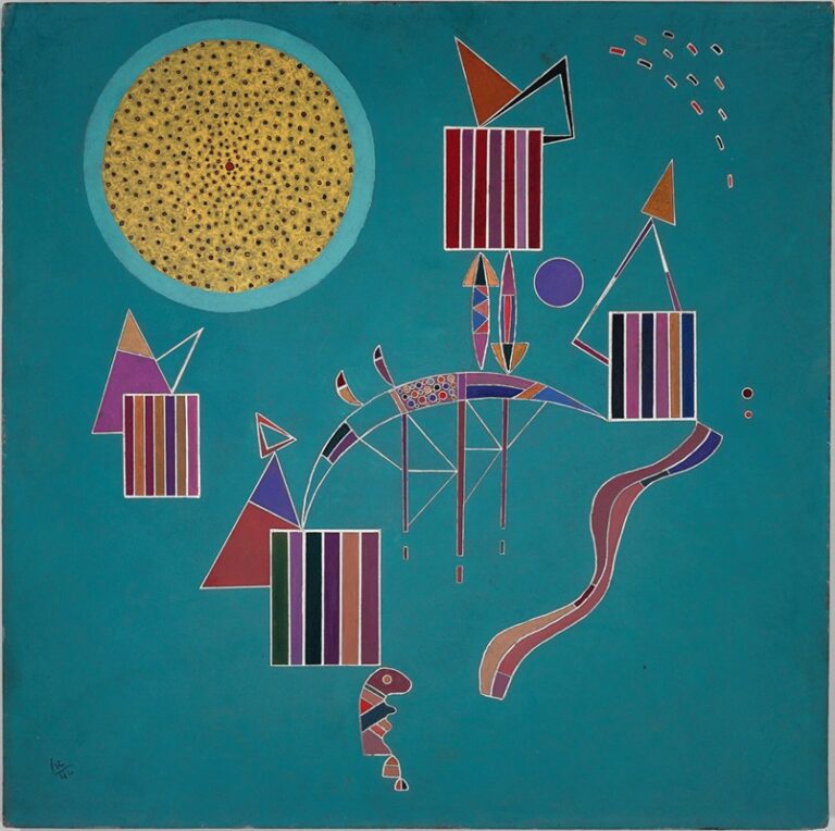 Intiem gezelschap - Wassily Kandinsky