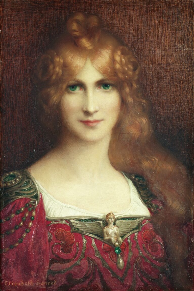 Jonge vrouw - Elisabeth Sonrel