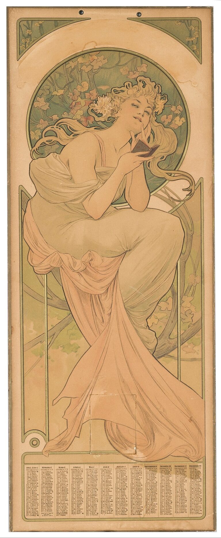 Kalender 1902 - Alphonse Mucha