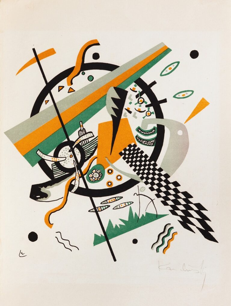 Kleine Werelden IV - Wassily Kandinsky