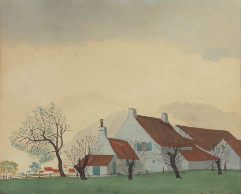 Landschap met boerderij - Léon Spilliaert
