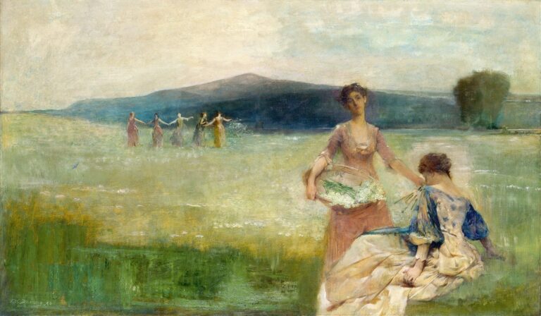 Lente - Thomas Wilmer Dewing