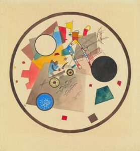 Lichte cirkel - Wassily Kandinsky
