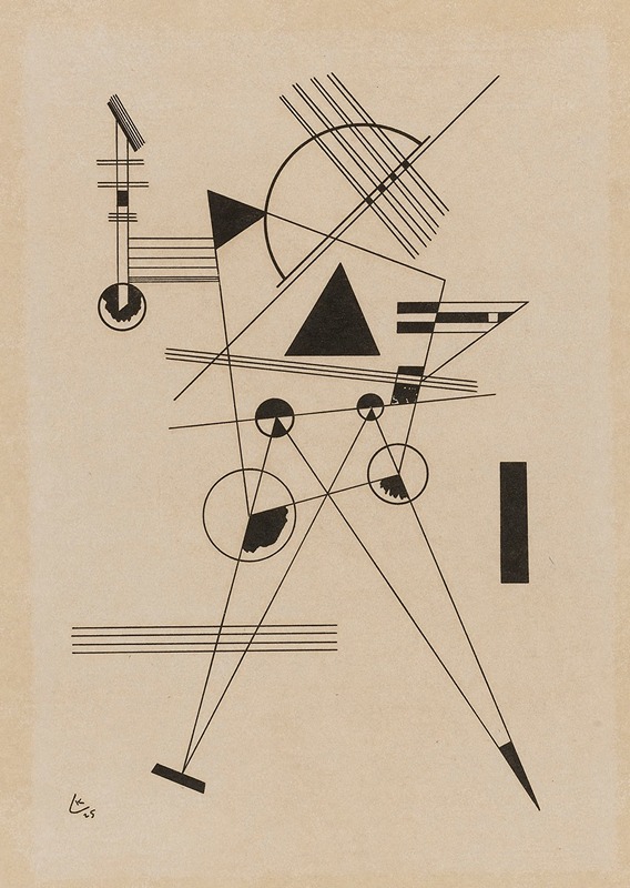 Lithografie nr. 1 - Wassily Kandinsky