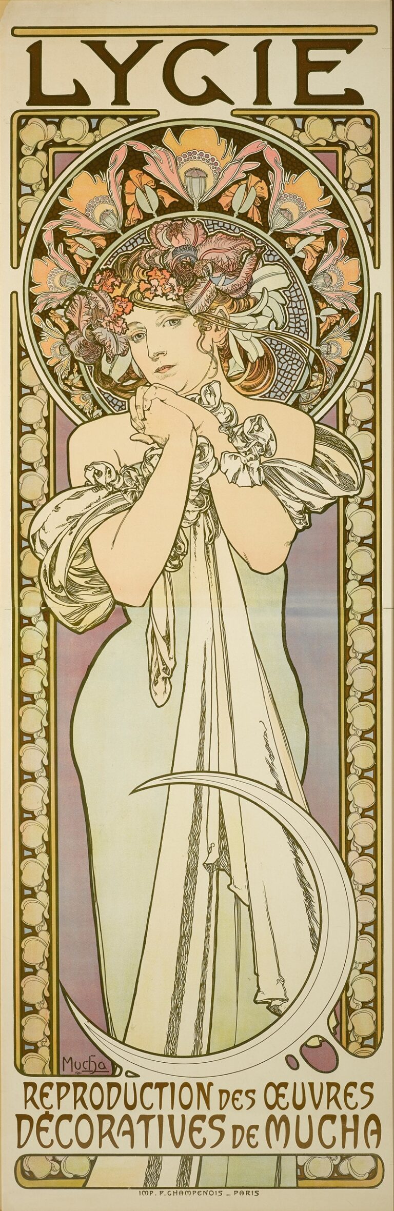 Lygie - Alphonse Mucha