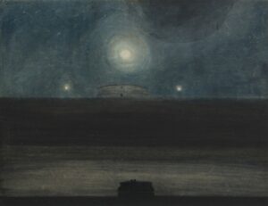 Maanlicht op het strand - Léon Spilliaert