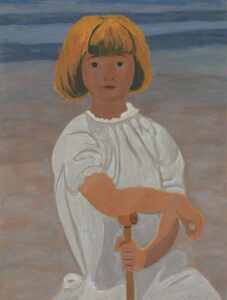 Meisje op het strand - Léon Spilliaert