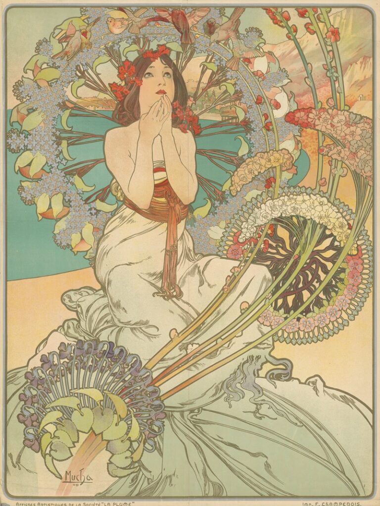 Monaco Monte-Carlo - Alphonse Mucha