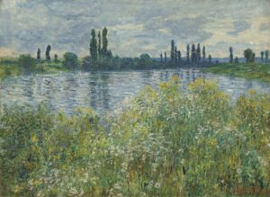 Oevers van de Seine bij Vétheuil - Claude Monet