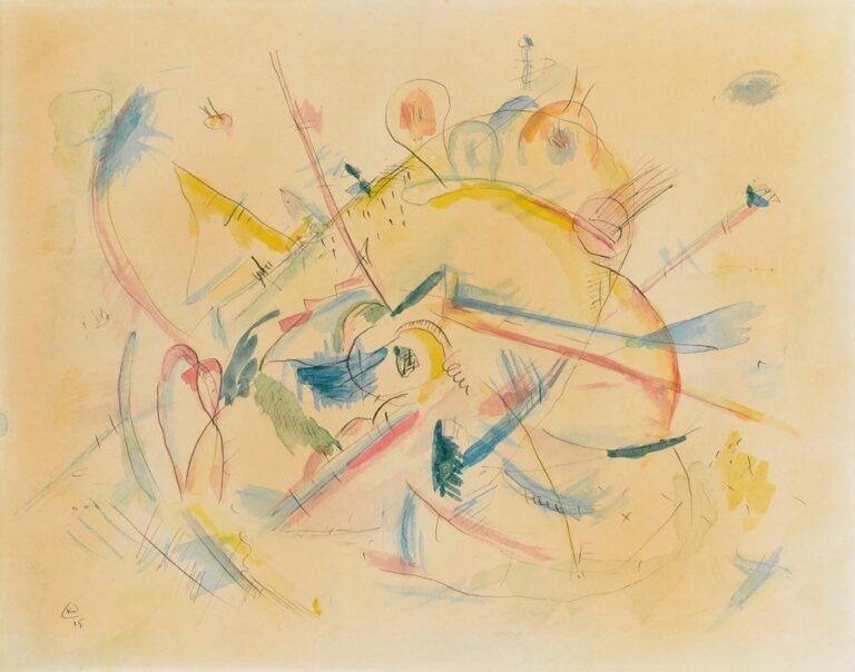 Ongedateerd (1915) 2 - Wassily Kandinsky