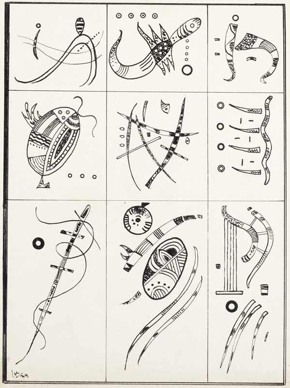 Ongedateerd (1939) - Wassily Kandinsky