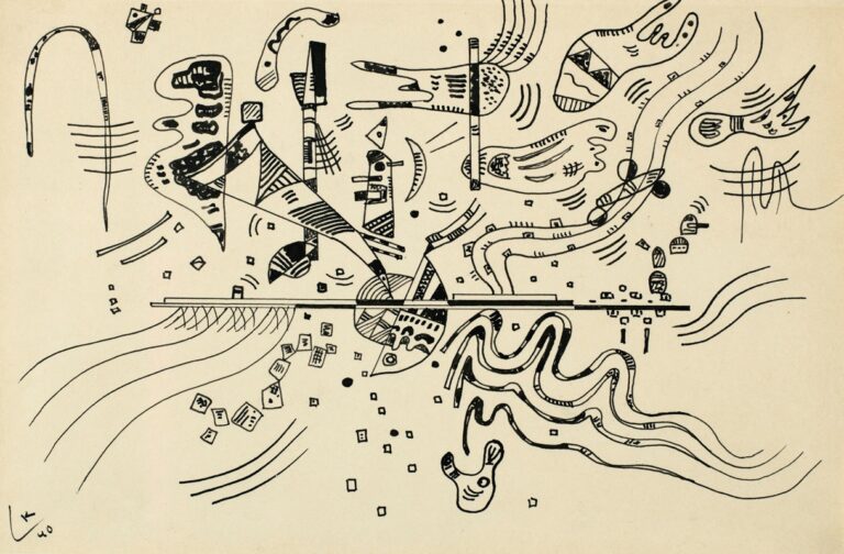 Ongedateerd (1940) 5 - Wassily Kandinsky