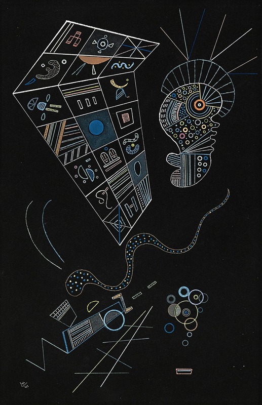 Ongedateerd (1941) 1 - Wassily Kandinsky