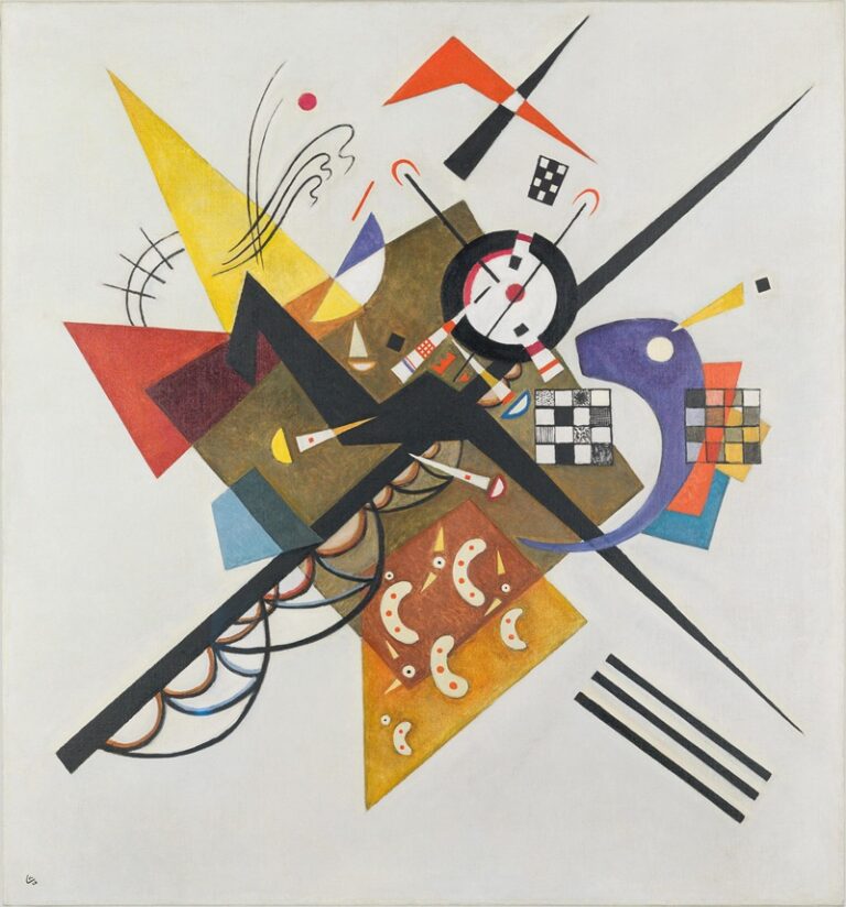 Op wit II - Wassily Kandinsky