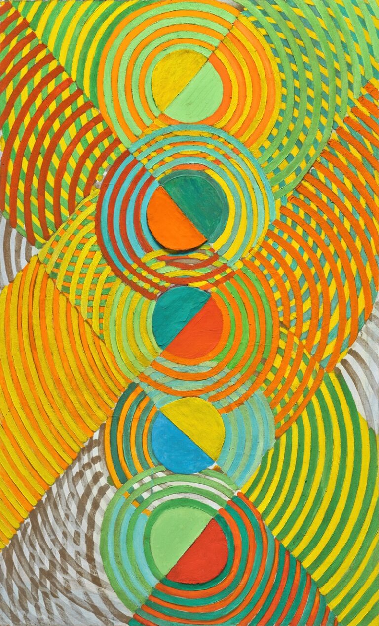 Oranje reliëf - Robert Delaunay