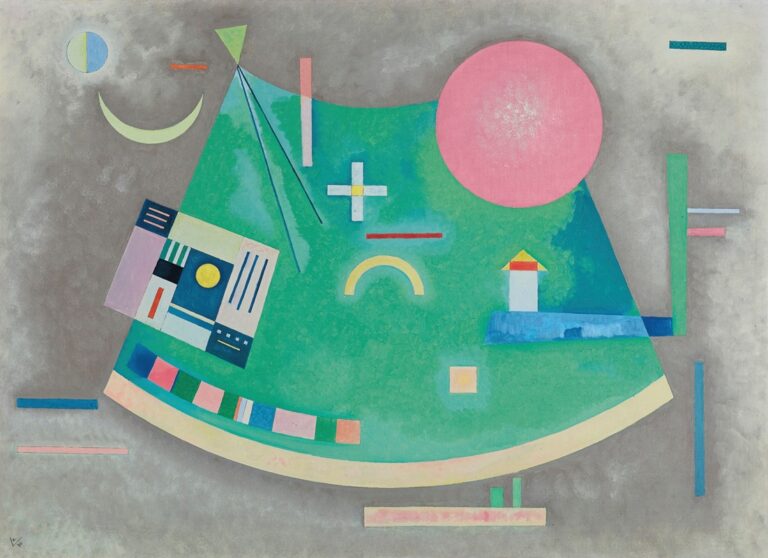 Pijl naar de cirkel - Wassily Kandinsky
