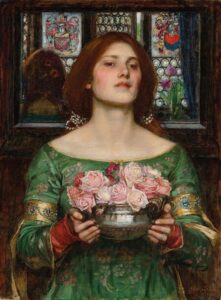 Pluk rozenknoppen zolang het kan - John William Waterhouse