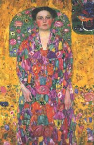Portret van Eugenia Primavesi - Gustav Klimt