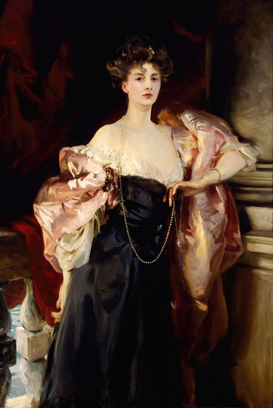 Portret van Helen Vincent - John Singer Sargent