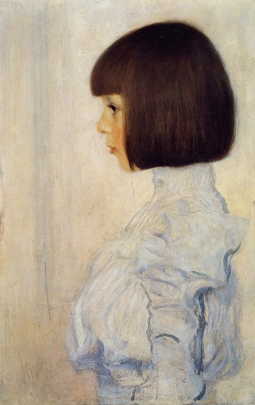 Portret van Helene Klimt - Gustav Klimt