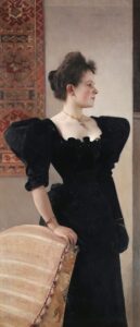 Portret van een dame