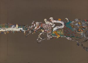 Ruiters (Arabische ruiters) - Wassily Kandinsky