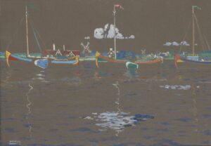 Schepen (Holland) - Wassily Kandinsky