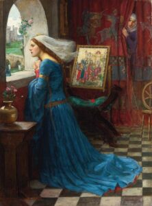 Schone Rosamund - John William Waterhouse