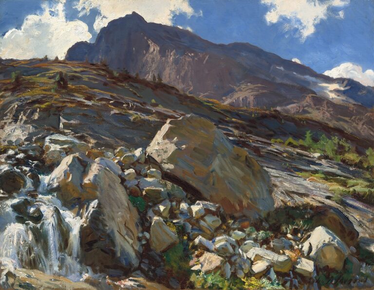 Simplonpas - John Singer Sargent
