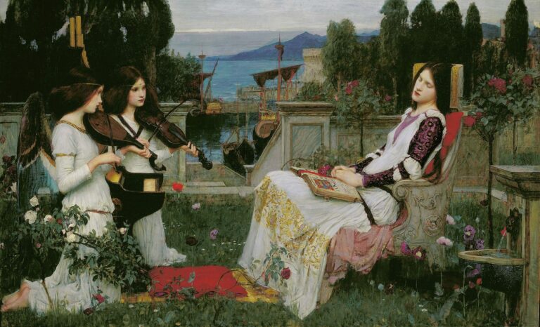 Sint-Cecilia - John William Waterhouse