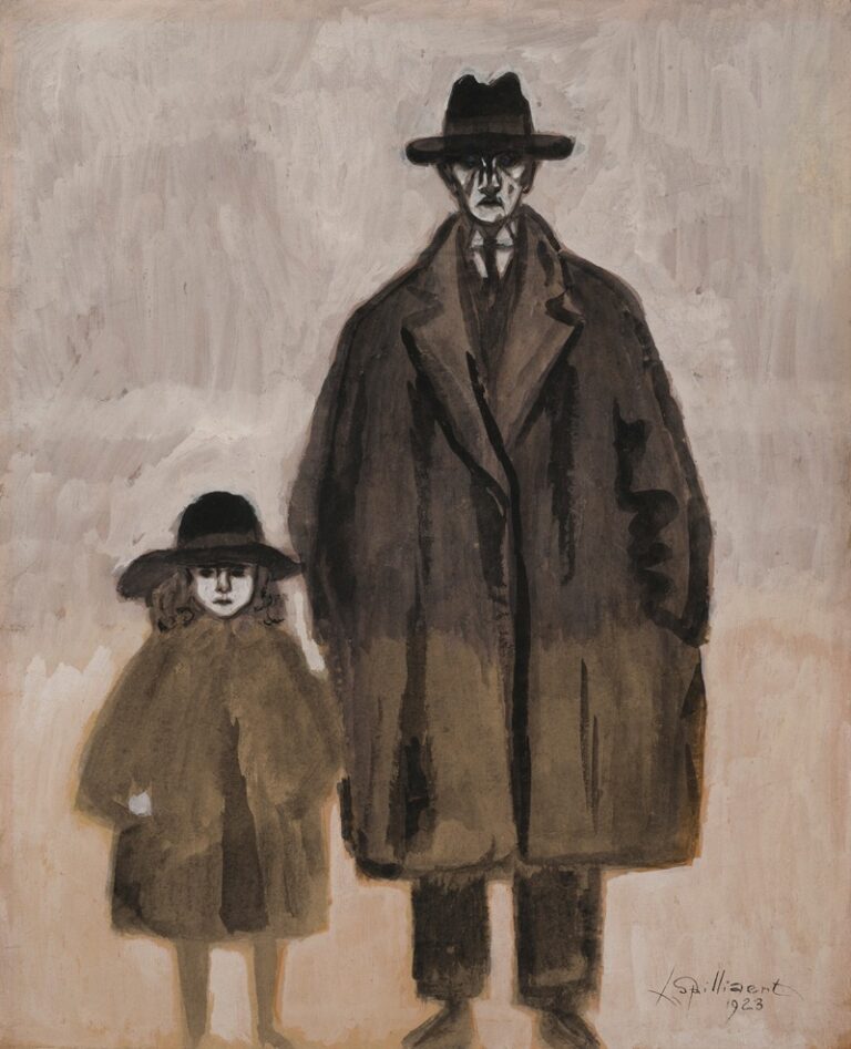 Spilliaert en Madeleine in Oostende - Léon Spilliaert