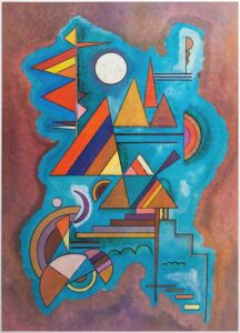 Staand - Wassily Kandinsky