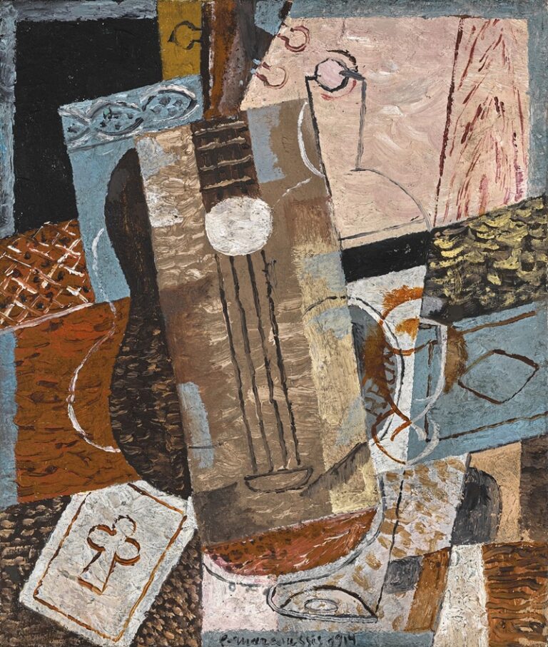Stilleven met gitaar - Louis Marcoussis