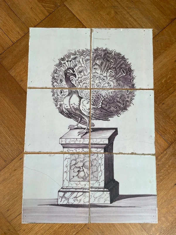 Tableau pauw – Vierkant