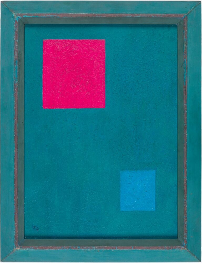 Twee vierkanten - Wassily Kandinsky