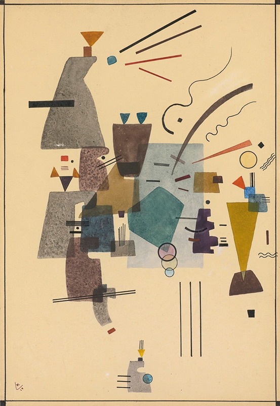 Verwarmd koel - Wassily Kandinsky