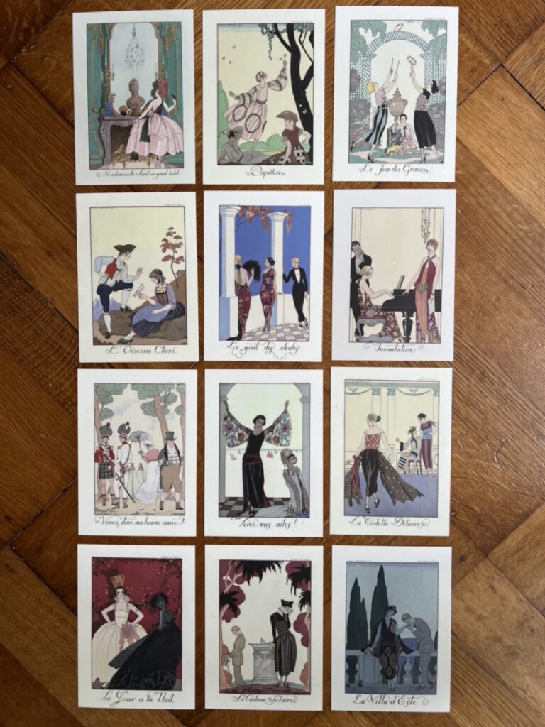 Vintage Fashion Plates (portret) – George Barbier – A6