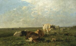 Weidend vee - Anton Mauve