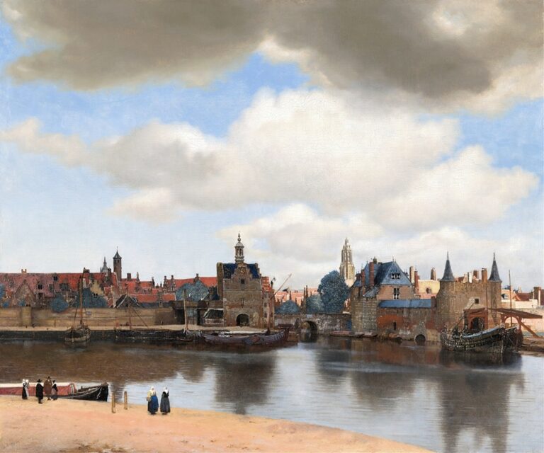 Zicht op Delft - Johannes Vermeer