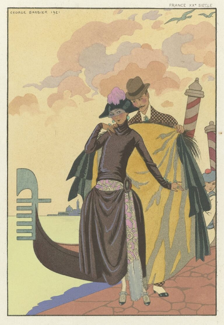 Zij en hij; Frankrijk twintigste eeuw - George Barbier