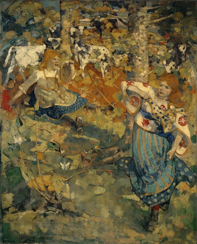 Zomer - Edward Atkinson Hornel