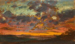 Zonsondergang - Claude Monet