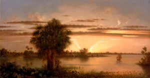 Zonsopkomst in Florida - Martin Johnson Heade