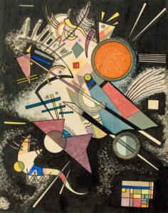 Zwarte begeleiding - Wassily Kandinsky