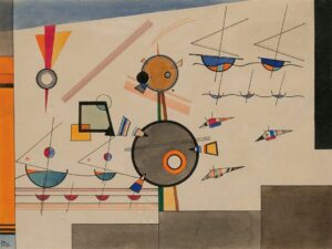 Zwevend - Wassily Kandinsky